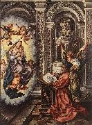 GOSSAERT, Jan (Mabuse) St Luke Painting the Madonna sdg china oil painting reproduction